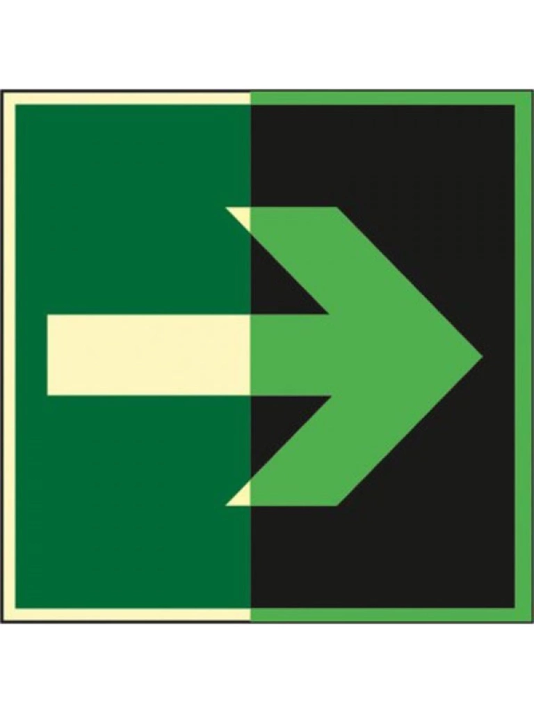 Знак ПБ ФЭС Е02-01 Направляющая стрелка 200х200