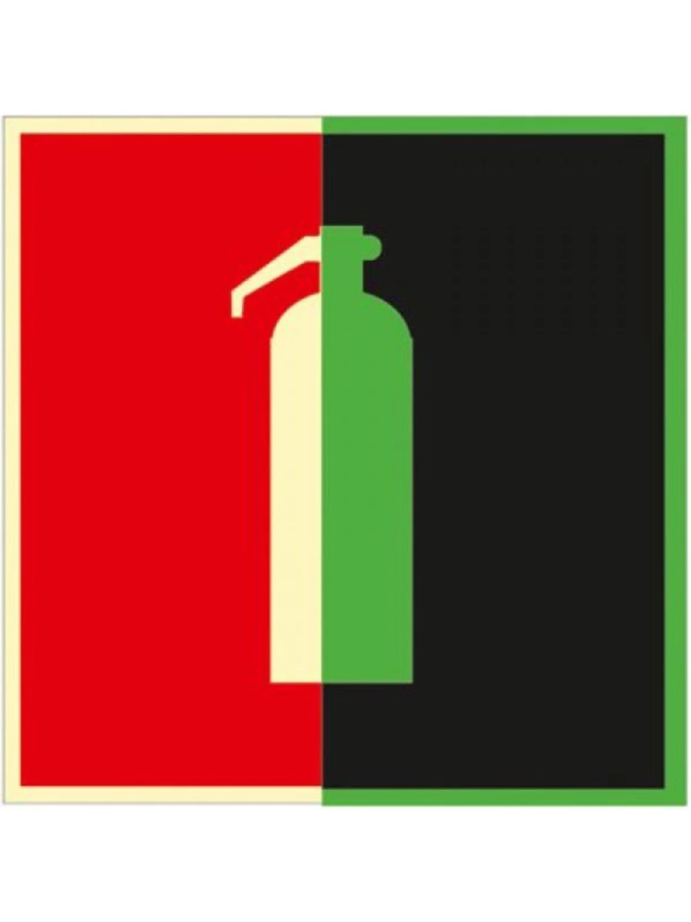 Знак ПБ ФЭС F04 Огнетушитель 100х100